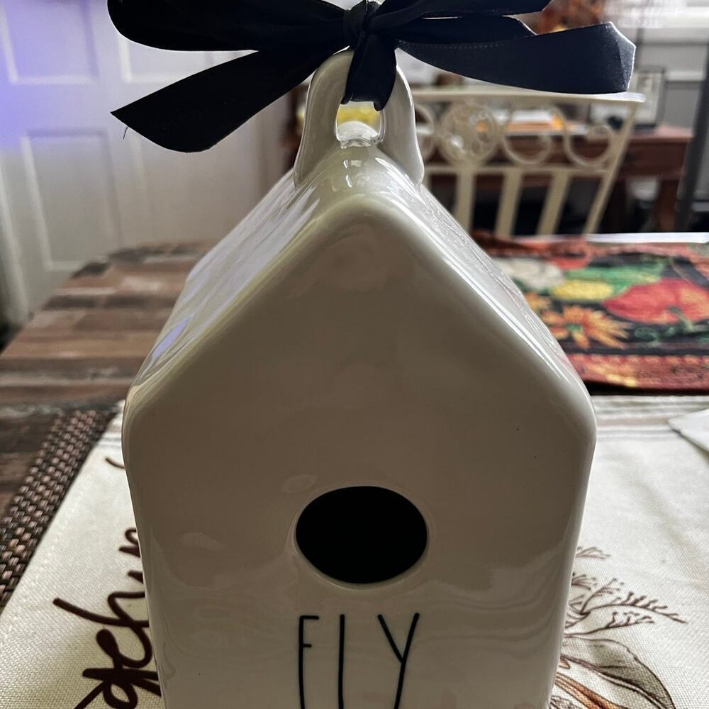 2018 Rae Dunn FLY Birdhouse